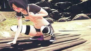 Hentai Uncensored 3D - Kitty Hard sex - Japanese Asian Manga Anime Game Porn