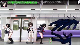 Undercover girl |Stage 2| Spy Girl is caught and fucked in the ass for an overload of cum inside | Hentai Game Gameplay |P2 - 7 image