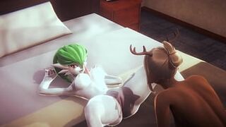 Pokemon Hentai - Gardevoir fucked by futanari Deer - Japanese Asian Manga Anime Film Game Porn - 1 image