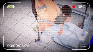 Pokemon Hentai - Mei filmed while fucking in a toilet- Japanese Asian Manga Anime Film Game Porn - 5 image