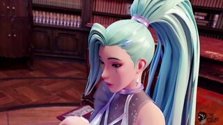 Seraphine KDA Creampies - 4 image