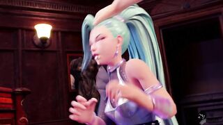 Seraphine KDA Creampies - 5 image