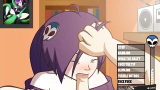 Hentai Chick who Loves to Suck Cock - 8 image