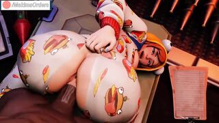 Fortnite Onesie Doggystyle Face Down Ass Up Blacked | MakimaOrders - 6 image