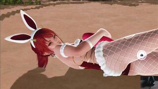 Dead or Alive Xtreme Venus Vacation Kanna Valentine's Day Heart Cushion Pose Fanservice Appreciation - 7 image