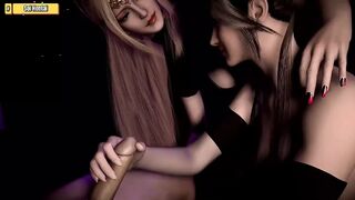 Hentai 3D - 108 Goddess ( ep 35) - Threesome with two horny girl - 1 image