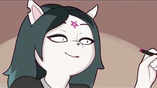 Magician Tries Two Fat Dicks (Animation) - 4 image