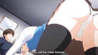 Horny Hentai Brunette Want Cock And Share Same Bed With Stepbrother - Hentai - 8 image