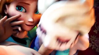 Anna and Elsa Enjoy Sex (Hentai Compilation) - 3 image