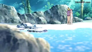 Tropical Vacation Sex On The Beach - Hentai Episode 1 Uncensored - 9 image
