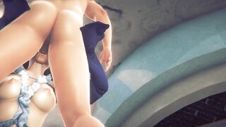 Final Fantasy Hentai - Yuna Suck and anal - Japanese Asian Manga Anime Film Game Porn - 5 image