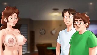 Summertime Saga Part 154 - Strip Poker by MissKitty2K - 5 image