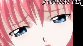 Redhead with huge tits is fucked and gets all the cum on her tits - 3 image