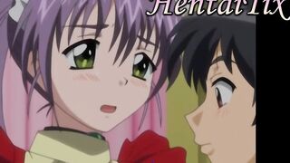 Redhead with huge tits is fucked and gets all the cum on her tits - 5 image