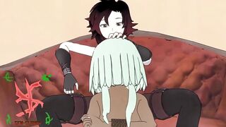 Dragon Ball z Cell Futanari Fucks Tender Woman Blowjob - 10 image