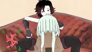 Dragon Ball z Cell Futanari Fucks Tender Woman Blowjob - 6 image