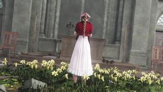 Final Fantasy Aerith Surprise Sex (3D Hentai) - 2 image