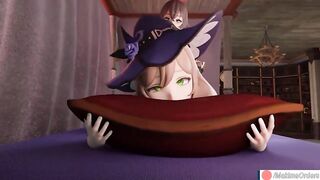 Amber inflates Lisa's Belly with Cum | MakimaOrders - 7 image