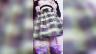 Trans Dancing Schoogirl Langerie - 8 image