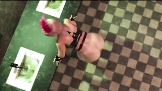 Futa Futanari Deepthroat Anal Huge Cumshots 3D Hentai - 2 image