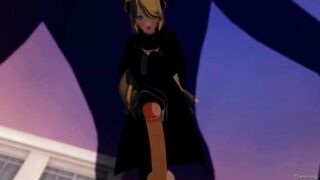 3D hentai 21 Sexy babe - 2 image