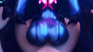 Metroid - Samus Aran Creampied Through Her Suit (Animation with Sound) - 3 image