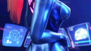Metroid - Samus Aran Creampied Through Her Suit (Animation with Sound) - 6 image