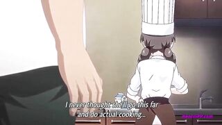 Teen Hentai Brunette Want To Fuck In The Kitchen - 3 image