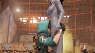 Overwatch Mercy Futanari Orgasm
