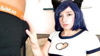 Ahri enjoys a hot creampie - 2 image