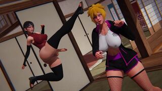 Futanari Sarada Fuck Boruko