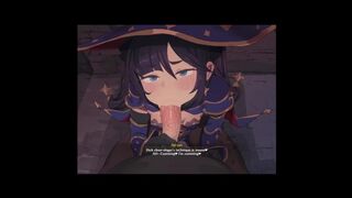 Mona's part time job IMPACT 2023 ANIME HENTAI - 1 image