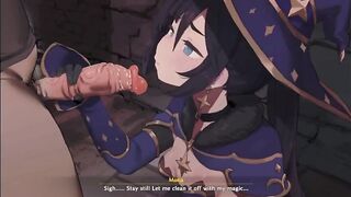 Mona's part time job IMPACT 2023 ANIME HENTAI - 4 image