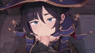 Mona's part time job IMPACT 2023 ANIME HENTAI - 5 image