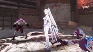 Alice ryona both versions - Tower of Fantasy