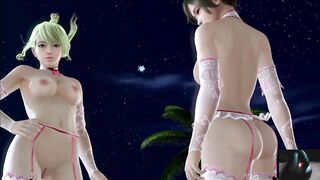 Dead or Alive Xtreme Venus Vacation Misaki & Tamaki Sugar Perfume Nude Mod Fanservice Appreciation - 4 image