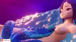 Mona Have Sex With Monster Slime | MsPower - 1 image