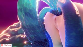 Mona Have Sex With Monster Slime | MsPower - 5 image