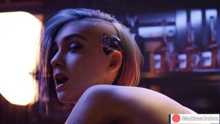 Cyberpunk 2077 Judy Alvarez Doggystyle Blacked | MakimaOrders