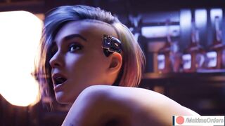 Cyberpunk 2077 Judy Alvarez Doggystyle Blacked | MakimaOrders - 3 image