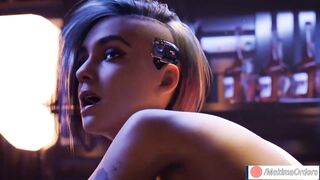 Cyberpunk 2077 Judy Alvarez Doggystyle Blacked | MakimaOrders - 6 image