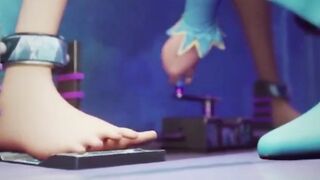 Elsa x Ana Forzen BDSM 3D Hentai