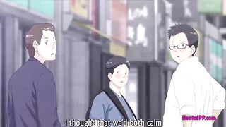 Pick Up Horny Hentai Girl On The Street And Fuck In Public Bathroom - 3 image