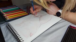 Drawing a cute guy with a small dick - Cinnamonbunny86 - 1 image