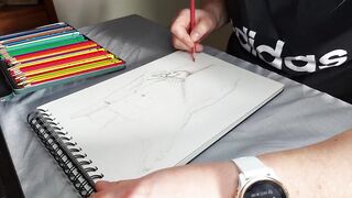 Drawing a cute guy with a small dick - Cinnamonbunny86 - 6 image