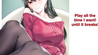 Yor Briar Hentai Joi (Femdom Edging Feet Breathplay) - 3 image