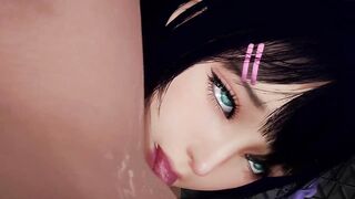 Close Up Facesitting | 3D Hentai - 3 image