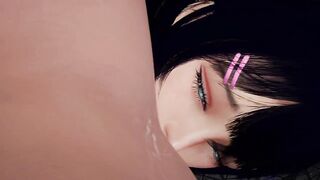 Close Up Facesitting | 3D Hentai