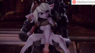 1080p Monster Cock Fucks Tristana Until Creampie | MakimaOrders - 4 image