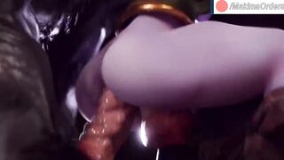1080p Monster Cock Fucks Tristana Until Creampie | MakimaOrders